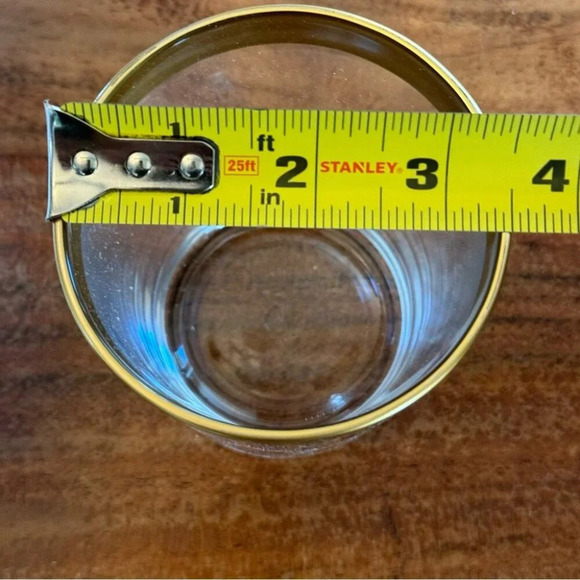 NWT Gold Rim 13oz Highball Glasses Set of 4 - Picture 6 of 16